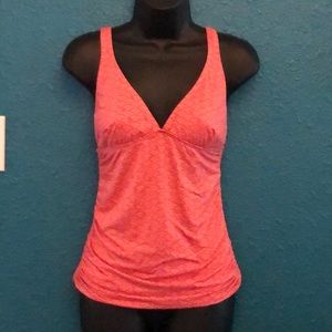 Title Nine Carve Design bathing suit top